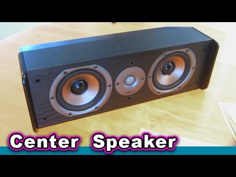 polk audio cs20 center channel speaker review
