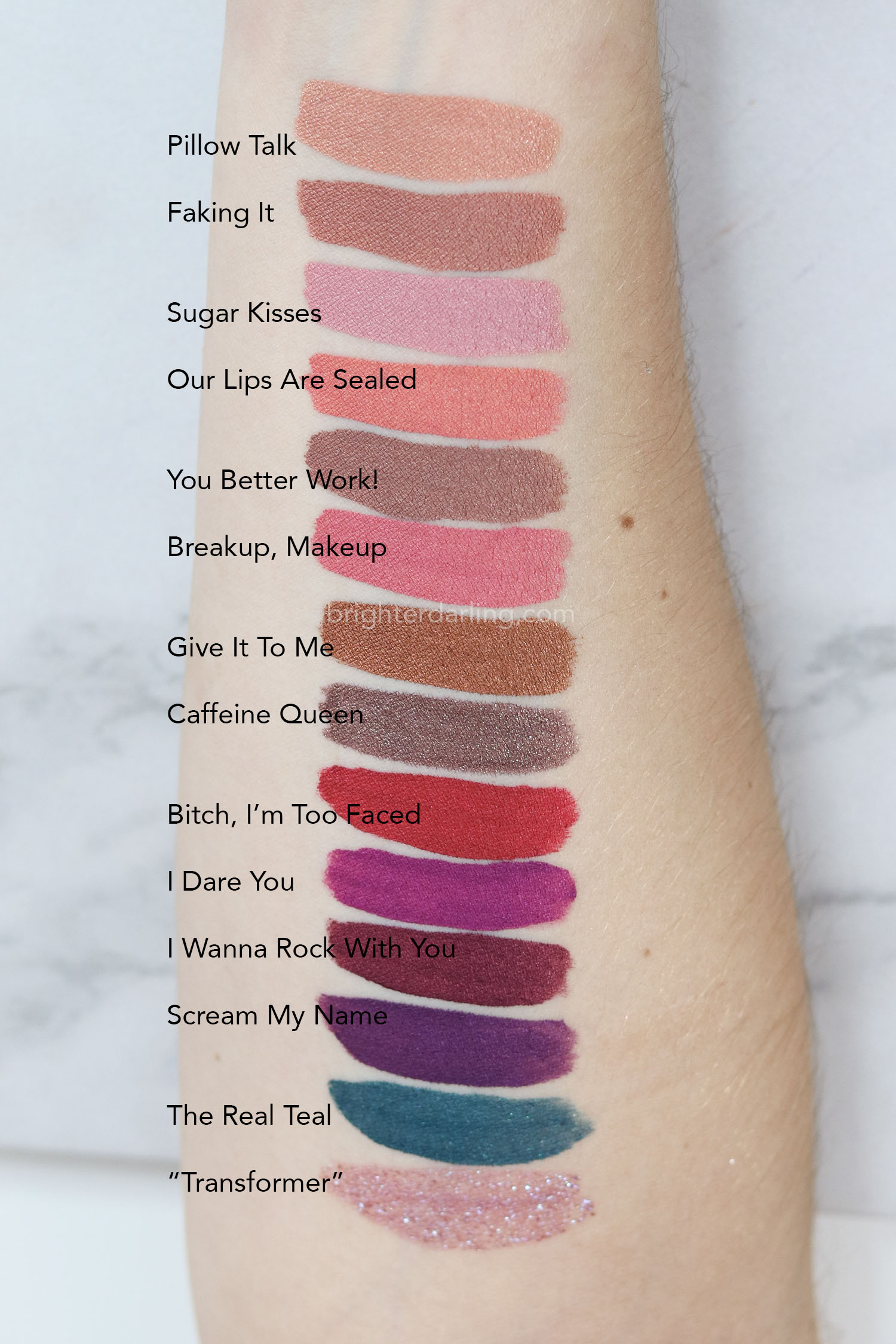 too faced melted liquid lipstick review