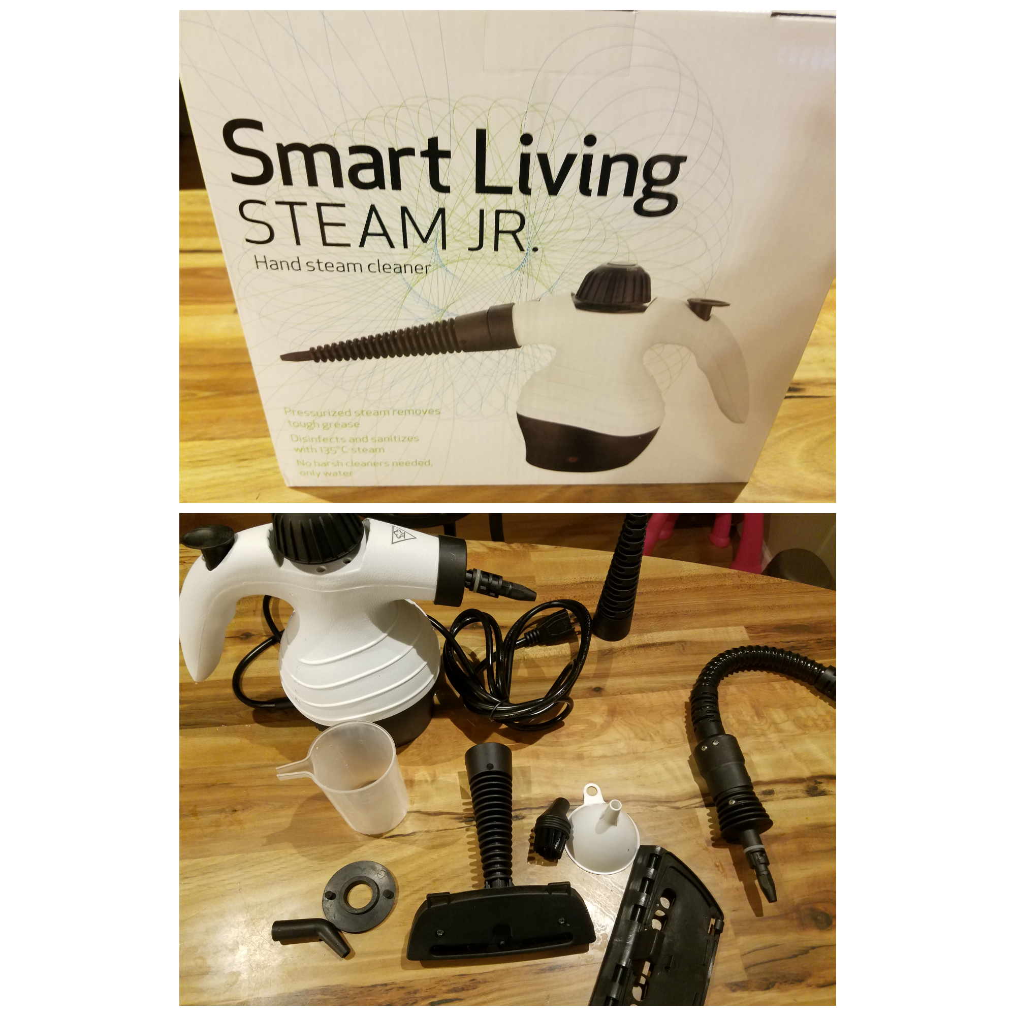 smart living steam jr reviews