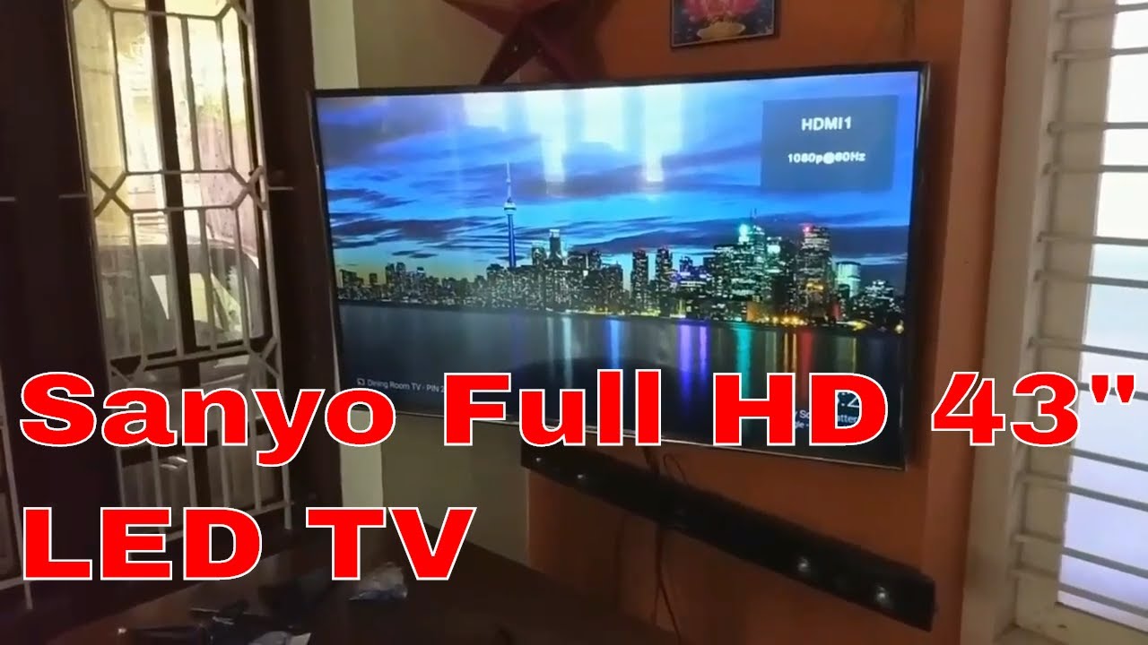 sanyo tv reviews 43 inch