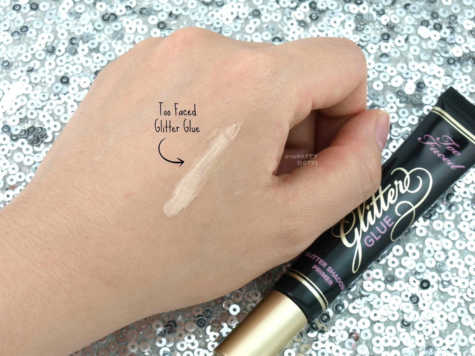 too faced glitter glue review