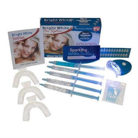 white bright teeth whitening system review
