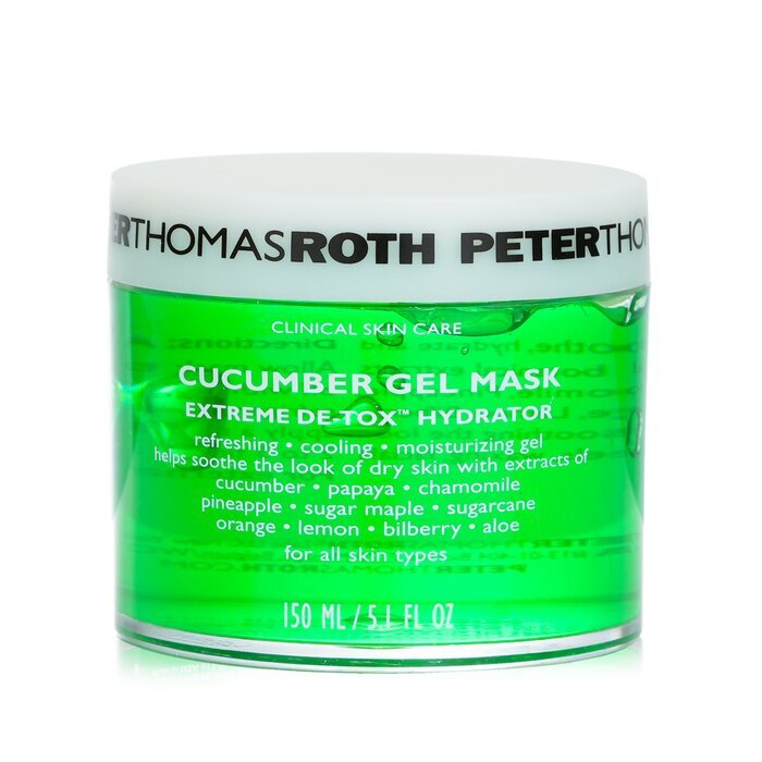 peter thomas roth cucumber gel mask review