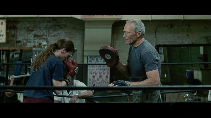 million dollar baby blu ray review