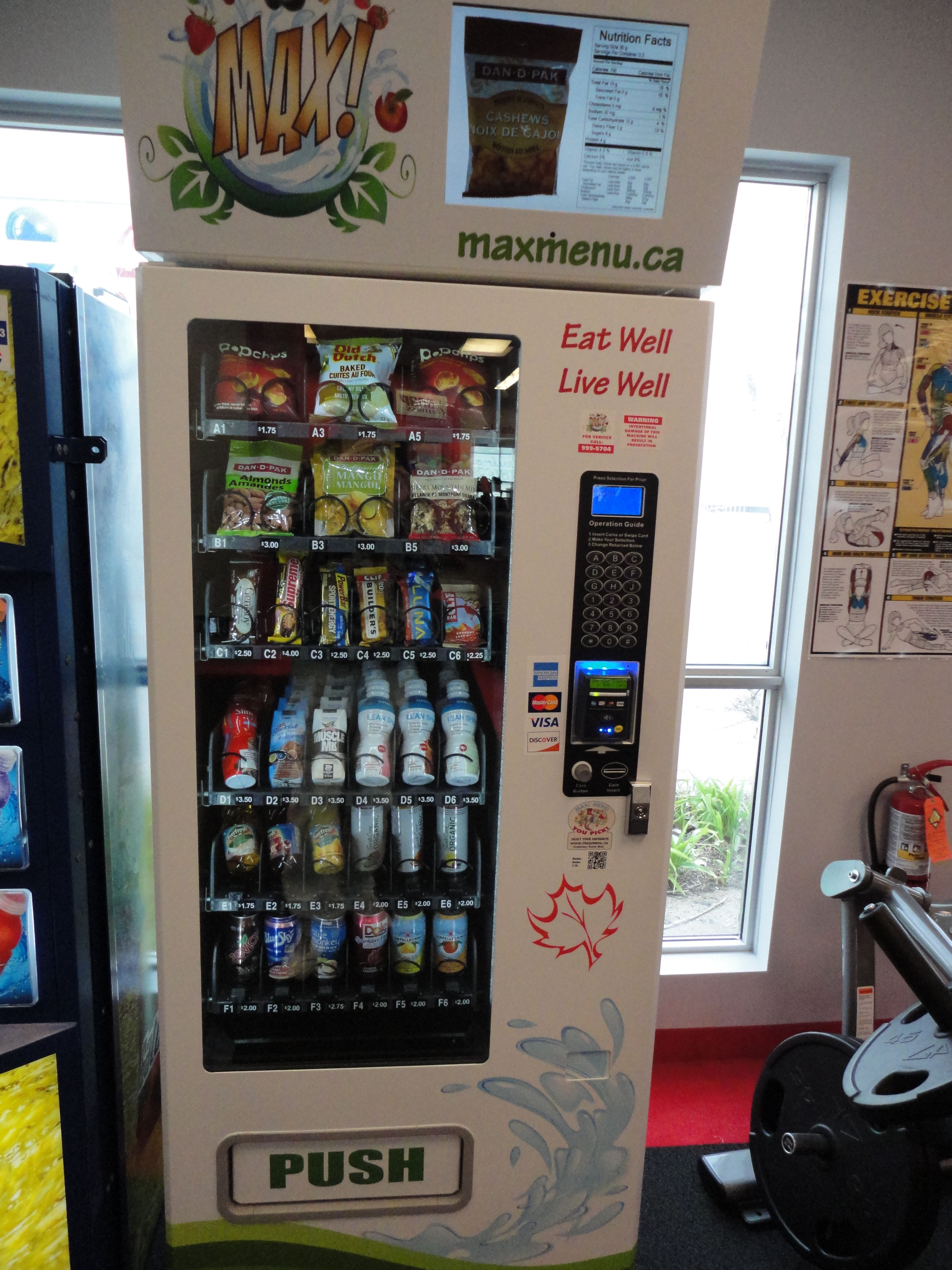 max canadian healthy vending reviews