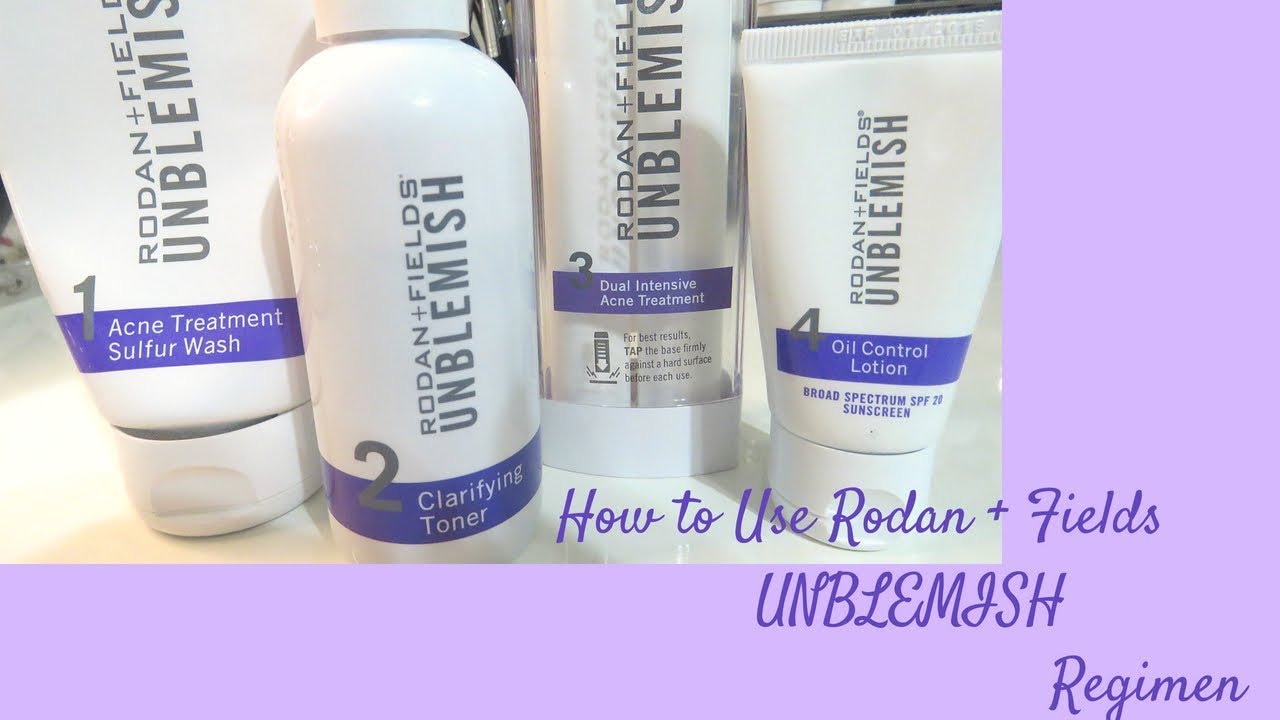 rodan and fields unblemish reviews youtube