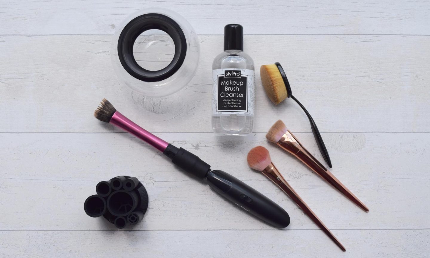 stylpro makeup brush cleaner review